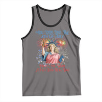 You Look Like The 4th Of July Makes Me Want A Hot Dog Real Bad Tank Top Funny 4th July Hot Dog Meme - Wonder Print Shop