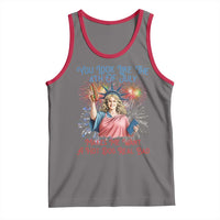 You Look Like The 4th Of July Makes Me Want A Hot Dog Real Bad Tank Top Funny 4th July Hot Dog Meme - Wonder Print Shop