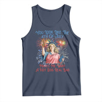 You Look Like The 4th Of July Makes Me Want A Hot Dog Real Bad Tank Top Funny 4th July Hot Dog Meme - Wonder Print Shop