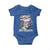4th of July Ben Drankin Baby Onesie Funny Benjamin Franklin USA Flag - Wonder Print Shop