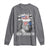4th of July Ben Drankin Long Sleeve Shirt Funny Benjamin Franklin USA Flag - Wonder Print Shop