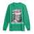 4th of July Ben Drankin Long Sleeve Shirt Funny Benjamin Franklin USA Flag - Wonder Print Shop