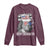 4th of July Ben Drankin Long Sleeve Shirt Funny Benjamin Franklin USA Flag - Wonder Print Shop