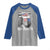 4th of July Ben Drankin Raglan Shirt Funny Benjamin Franklin USA Flag - Wonder Print Shop