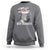 4th of July Ben Drankin Sweatshirt Funny Benjamin Franklin USA Flag - Wonder Print Shop