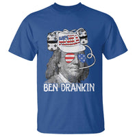 4th of July Ben Drankin T Shirt Funny Benjamin Franklin USA Flag - Wonder Print Shop