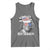 4th of July Ben Drankin Tank Top Funny Benjamin Franklin USA Flag - Wonder Print Shop