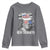 4th of July Ben Drankin Youth Sweatshirt Funny Benjamin Franklin USA Flag - Wonder Print Shop