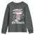 4th of July Ben Drankin Youth Sweatshirt Funny Benjamin Franklin USA Flag - Wonder Print Shop