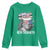 4th of July Ben Drankin Youth Sweatshirt Funny Benjamin Franklin USA Flag - Wonder Print Shop