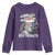 4th of July Ben Drankin Youth Sweatshirt Funny Benjamin Franklin USA Flag - Wonder Print Shop