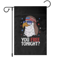 Funny 4th of July Garden Flag Patriotic Bald Eagle You Free Tonight - Wonder Print Shop
