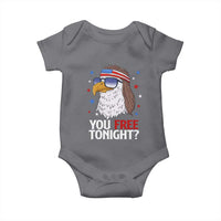 Funny 4th of July Baby Onesie Patriotic Bald Eagle You Free Tonight - Wonder Print Shop