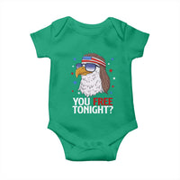 Funny 4th of July Baby Onesie Patriotic Bald Eagle You Free Tonight - Wonder Print Shop