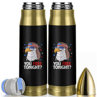 Funny 4th of July Bullet Tumbler Patriotic Bald Eagle You Free Tonight - Wonder Print Shop