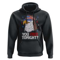 Funny 4th of July Hoodie Patriotic Bald Eagle You Free Tonight - Wonder Print Shop