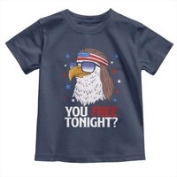 Funny 4th of July Toddler T Shirt Patriotic Bald Eagle You Free Tonight - Wonder Print Shop