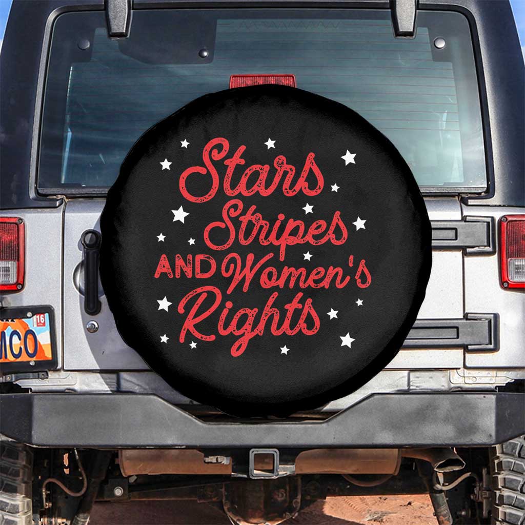 Stars Stripes And Equal Rights Spare Tire Cover 4th Of July Patriotic - Wonder Print Shop