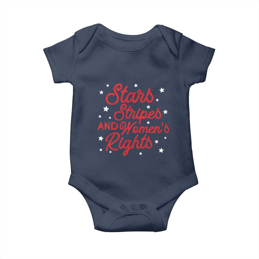 Stars Stripes And Equal Rights Baby Onesie 4th Of July Patriotic - Wonder Print Shop