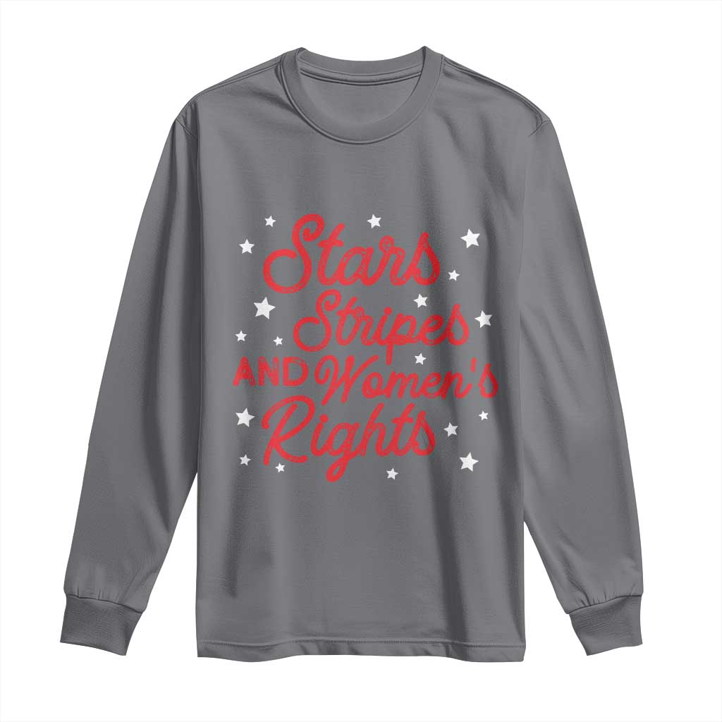 Stars Stripes And Equal Rights Long Sleeve Shirt 4th Of July Patriotic - Wonder Print Shop