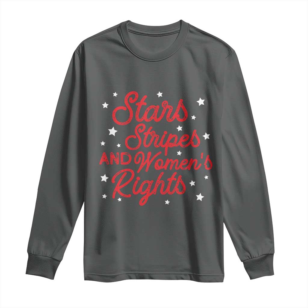 Stars Stripes And Equal Rights Long Sleeve Shirt 4th Of July Patriotic - Wonder Print Shop
