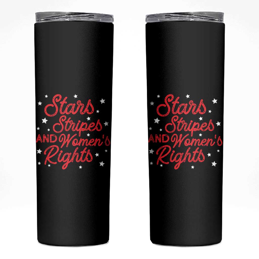 Stars Stripes And Equal Rights Skinny Tumbler 4th Of July Patriotic - Wonder Print Shop