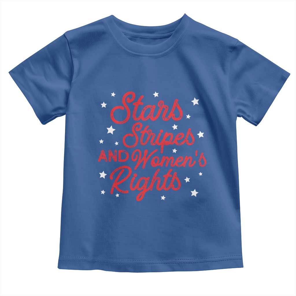 Stars Stripes And Equal Rights Toddler T Shirt 4th Of July Patriotic - Wonder Print Shop