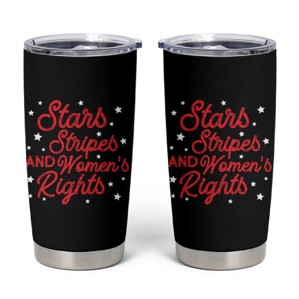 Stars Stripes And Equal Rights Tumbler Cup 4th Of July Patriotic - Wonder Print Shop