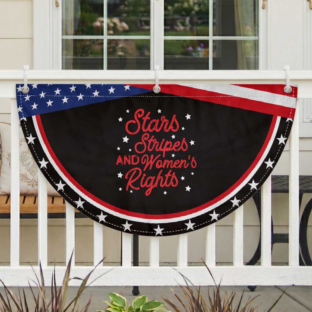 Stars Stripes And Equal Rights Patriotic Fan Flag 4th Of July