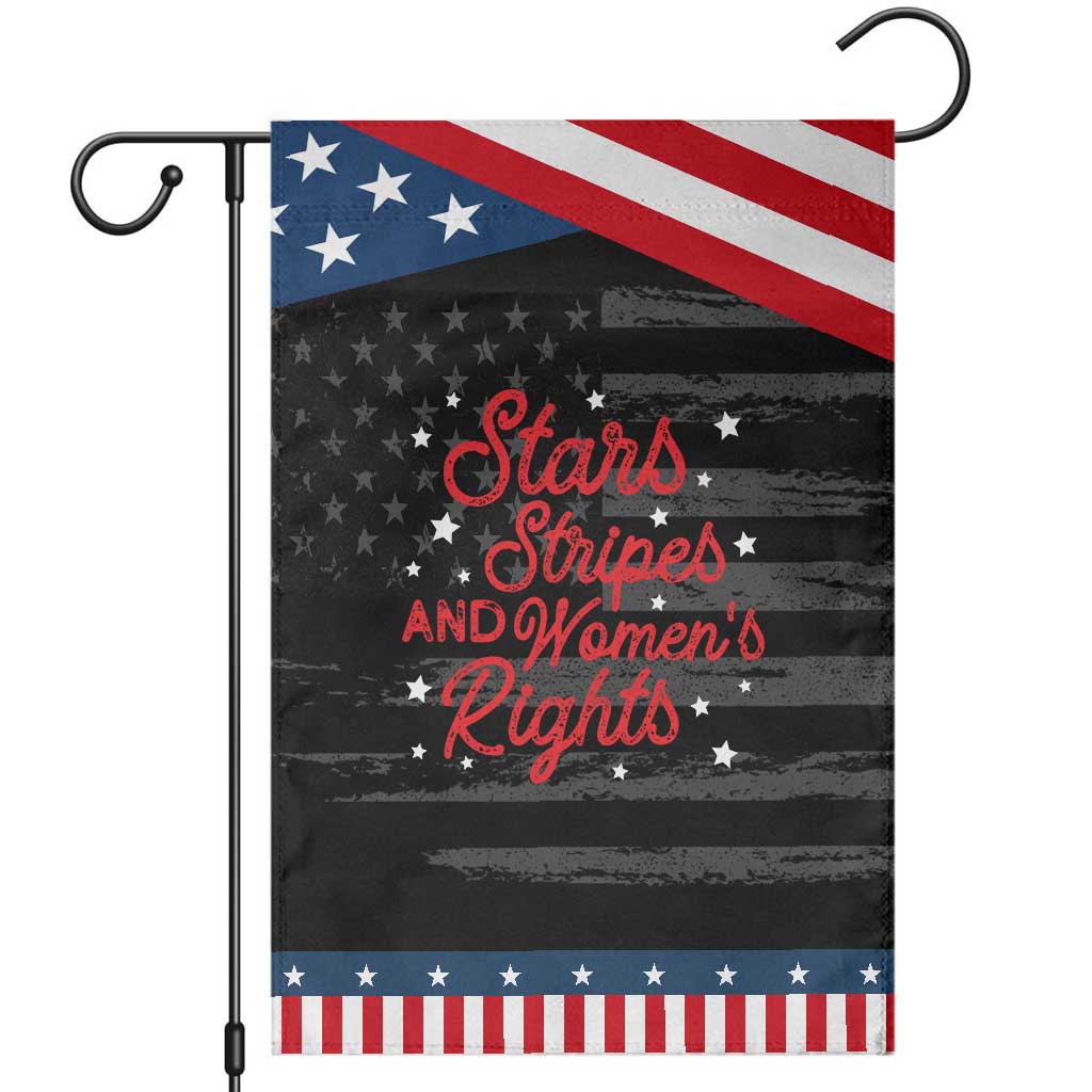 Stars Stripes And Equal Rights Garden Flag 4th Of July Patriotic