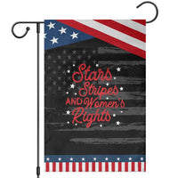 Stars Stripes And Equal Rights Garden Flag 4th Of July Patriotic