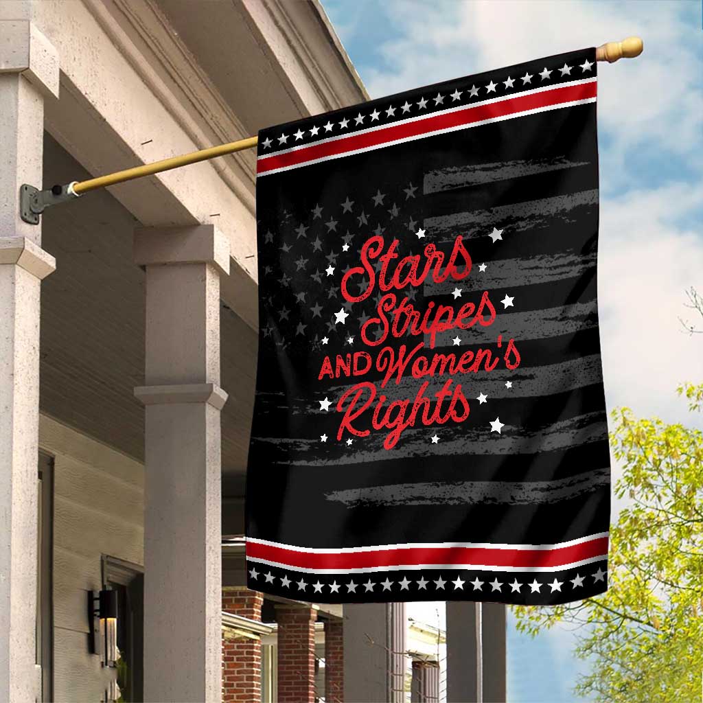 Stars Stripes And Equal Rights Garden Flag 4th Of July Patriotic