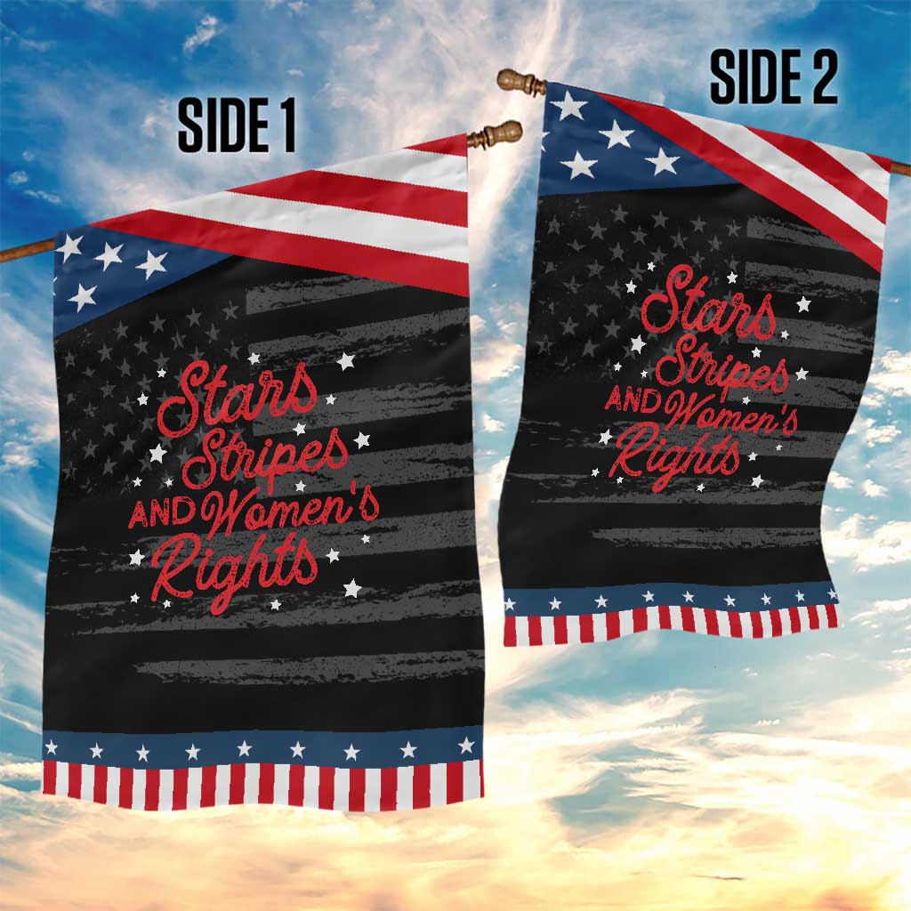 Stars Stripes And Equal Rights Garden Flag 4th Of July Patriotic