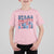 Stars Stripes And Equal Rights T Shirt For Kid Groovy Retro 4th Of July - Wonder Print Shop