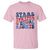 Stars Stripes And Equal Rights T Shirt Groovy Retro 4th Of July - Wonder Print Shop
