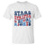 Stars Stripes And Equal Rights T Shirt Groovy Retro 4th Of July - Wonder Print Shop