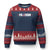 Patriotic Ugly Christmas Sweater Freedom American Flag 4th of July - Wonder Print Shop