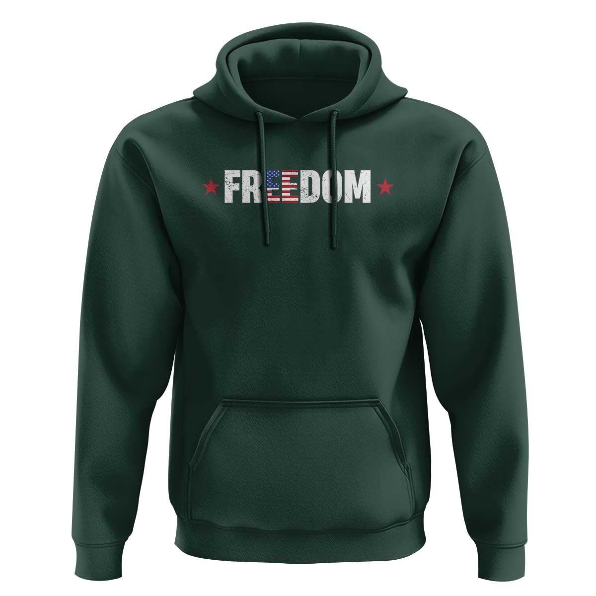 Patriotic Hoodie Freedom American Flag 4th of July - Wonder Print Shop