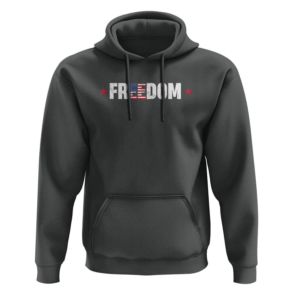 Patriotic Hoodie Freedom American Flag 4th of July - Wonder Print Shop