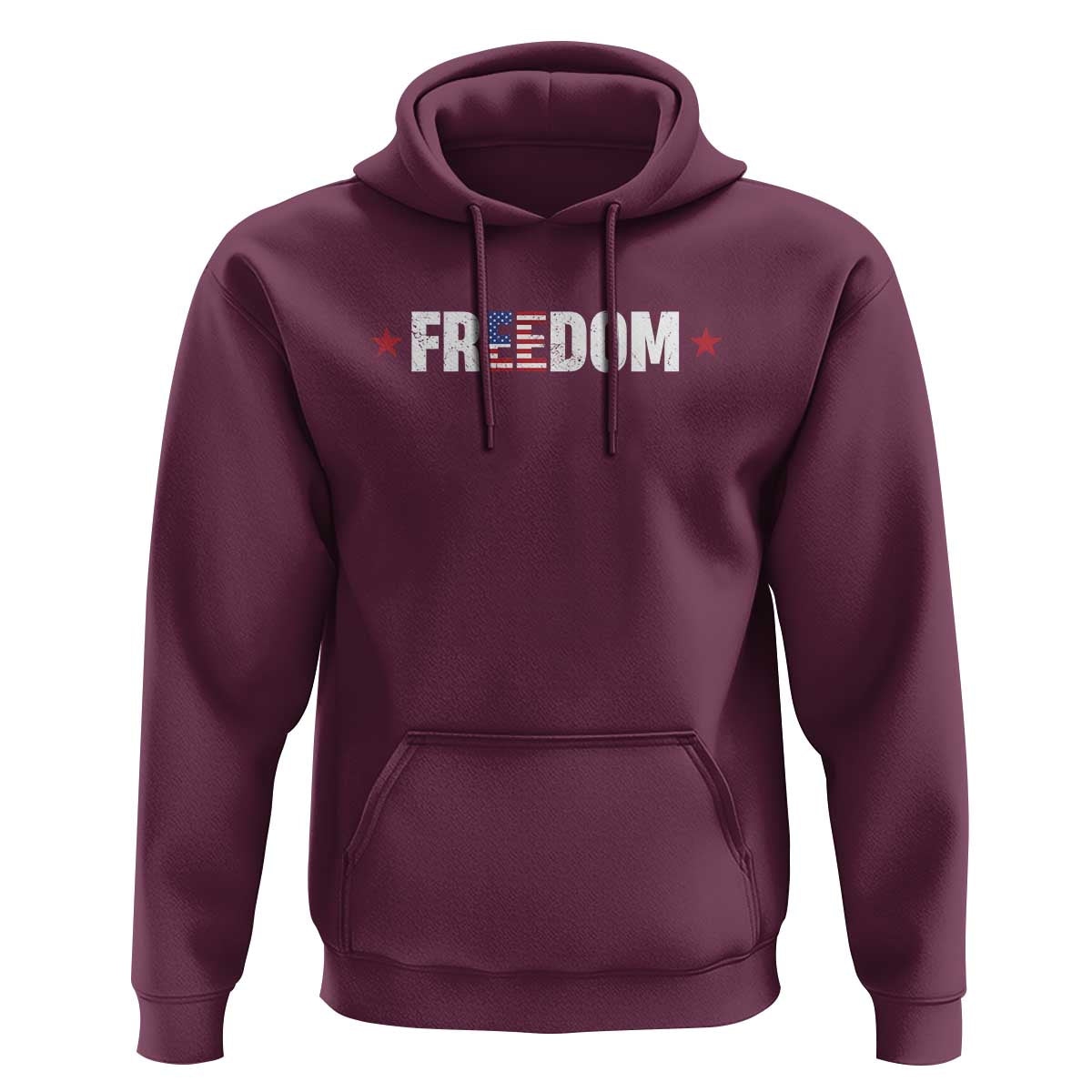 Patriotic Hoodie Freedom American Flag 4th of July - Wonder Print Shop