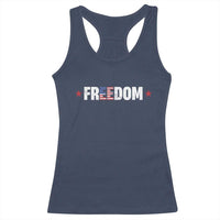 Patriotic Racerback Tank Top Freedom American Flag 4th of July - Wonder Print Shop