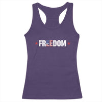 Patriotic Racerback Tank Top Freedom American Flag 4th of July - Wonder Print Shop