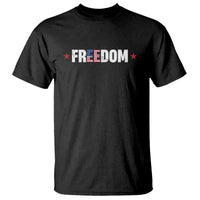 Patriotic T Shirt Freedom American Flag 4th of July - Wonder Print Shop
