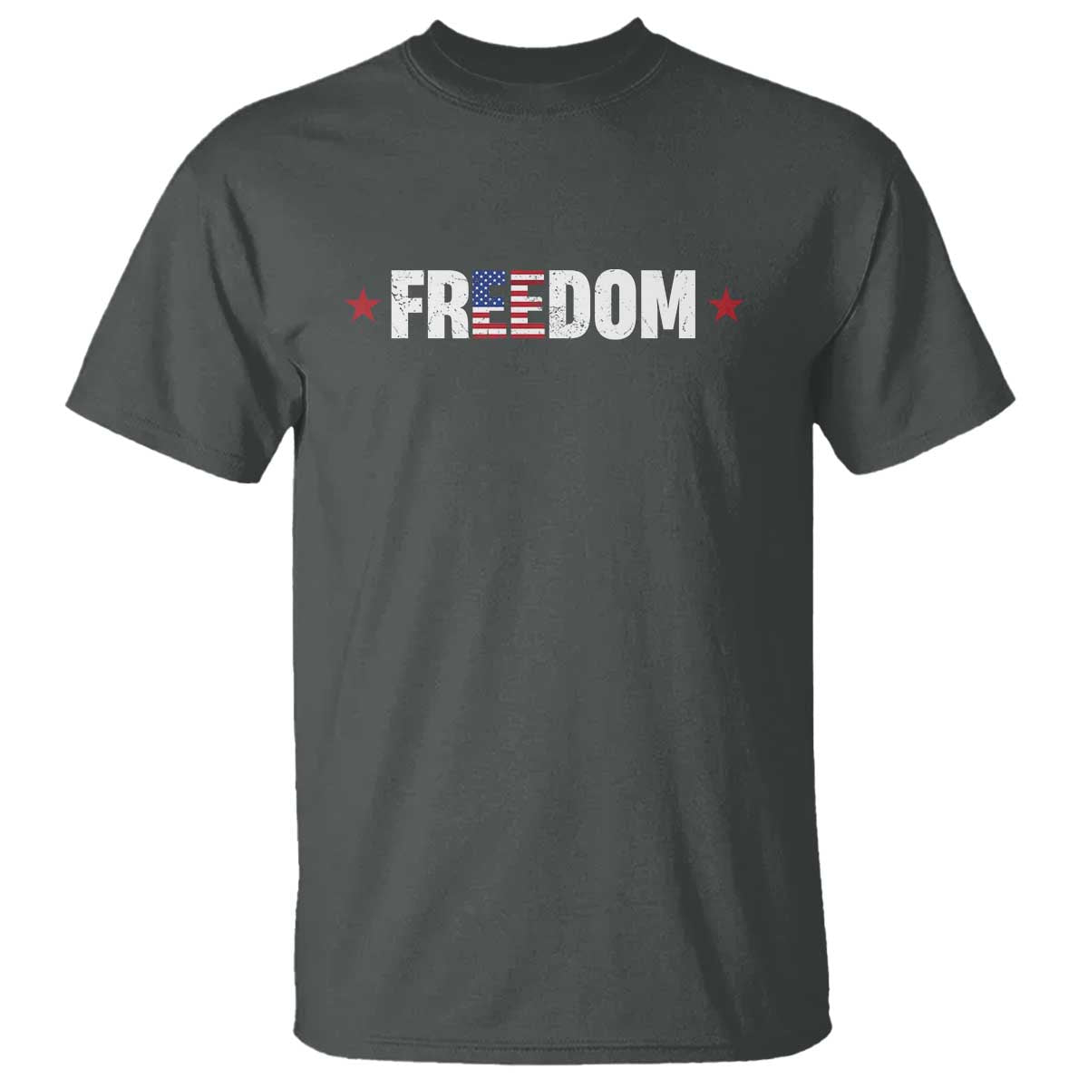 Patriotic T Shirt Freedom American Flag 4th of July - Wonder Print Shop