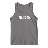 Patriotic Tank Top Freedom American Flag 4th of July - Wonder Print Shop