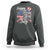 Happy 4th Of July Sweatshirt Patriotic American Flag USA - Wonder Print Shop