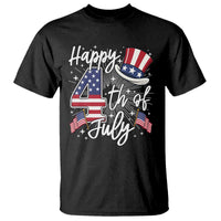 Happy 4th Of July T Shirt Patriotic American Flag USA - Wonder Print Shop