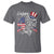 Happy 4th Of July T Shirt Patriotic American Flag USA - Wonder Print Shop