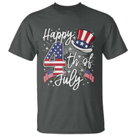 Happy 4th Of July T Shirt Patriotic American Flag USA - Wonder Print Shop
