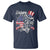 Happy 4th Of July T Shirt Patriotic American Flag USA - Wonder Print Shop